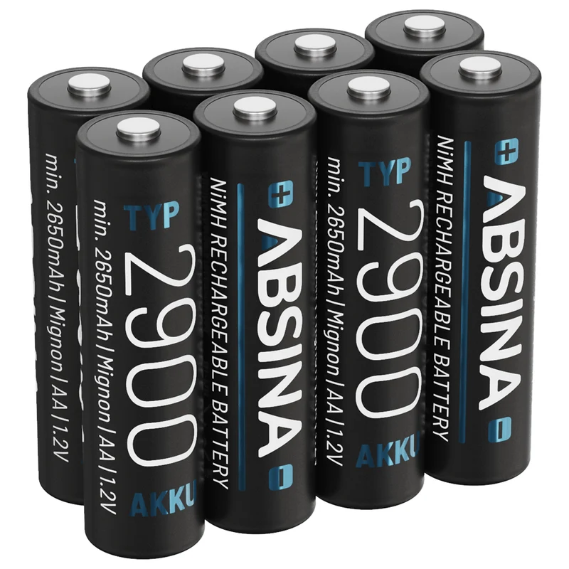 Akkus AA Typ 2900, 1,2 V NiMH