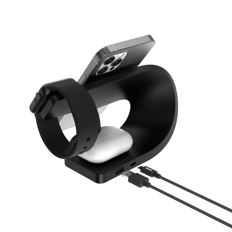 DIRAN 4-IN-1 magnetische kabellose Ladestation