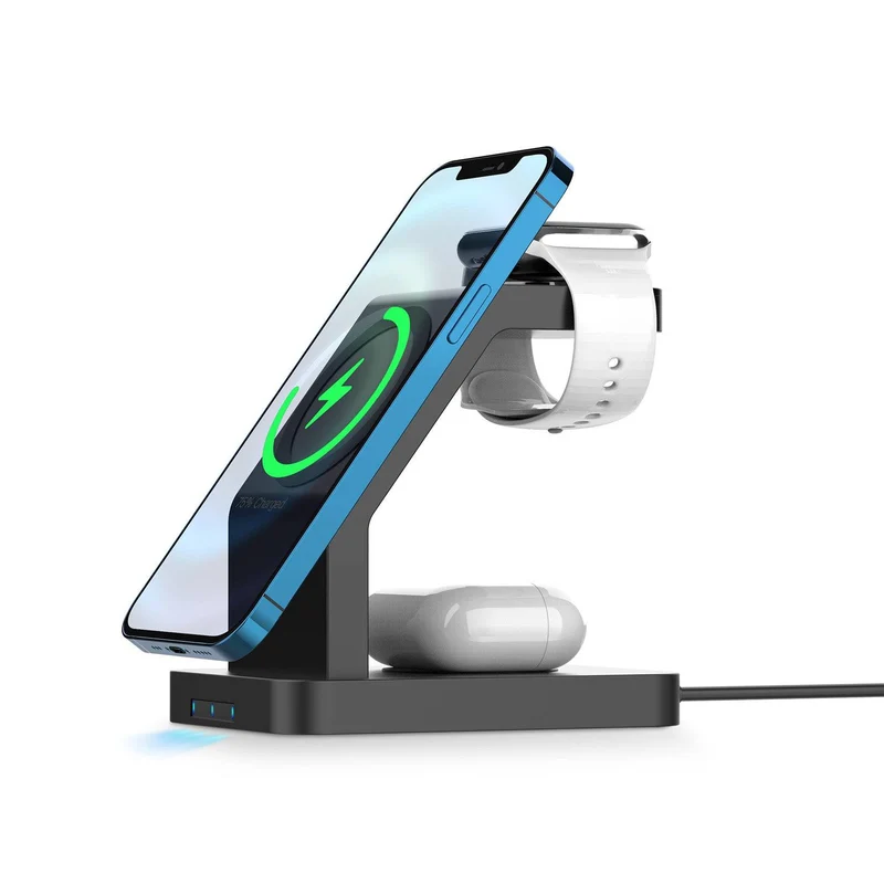 ONTAKE 3-IN-1 magnetische kabellose Ladestation