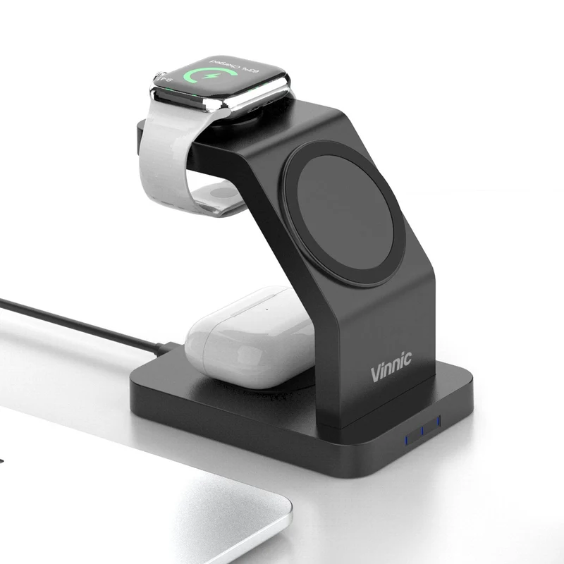 ONTAKE 3-IN-1 magnetische kabellose Ladestation