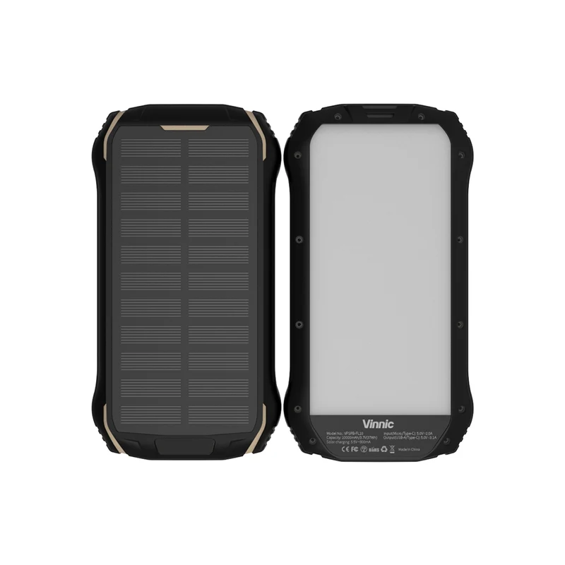 SACA PEAK Solar Powerbank 20K + Voll LED