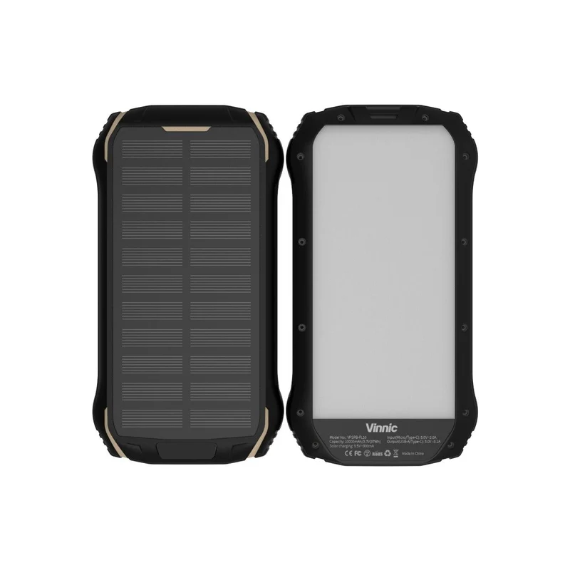 SACA PEAK Solar Powerbank 10K + Voll LED