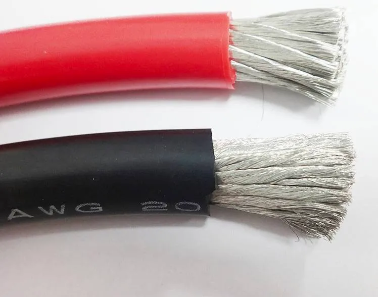 35-95mm² hochwertiges Silikonkabel in rot oder schwarz (0%MwSt)