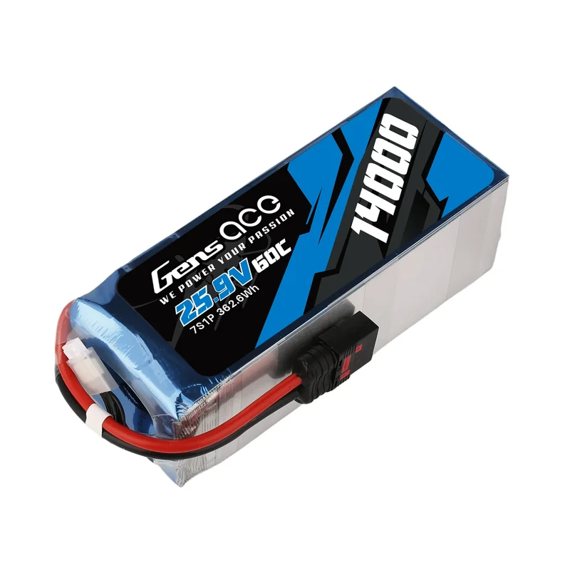 Gens Ace 14000mAh 25,9V 60C 7S1P Akkupack mit QS8-Stecker