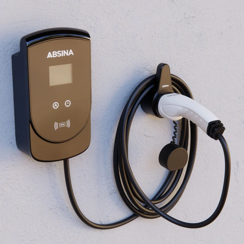 Wandhalterung für Typ 2 Ladekabel bis 10 m
