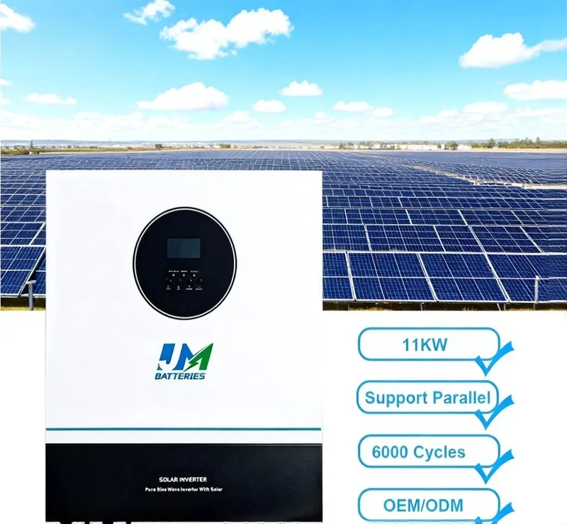 JM 48V Battery Pure Sine Wave Inverter 11kW DC-AC Inverter and 11000 Watt Solar Power Inverter