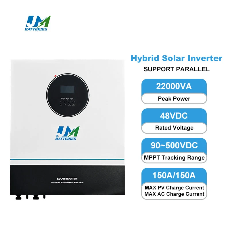 JM 48V Battery Pure Sine Wave Inverter 11kW DC-AC Inverter and 11000 Watt Solar Power Inverter