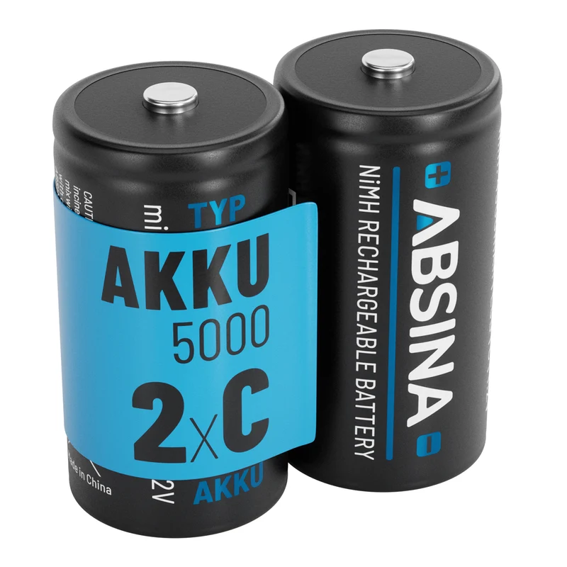 Akkus Baby C, 1,2 V NiMH, 4.500 mAh
