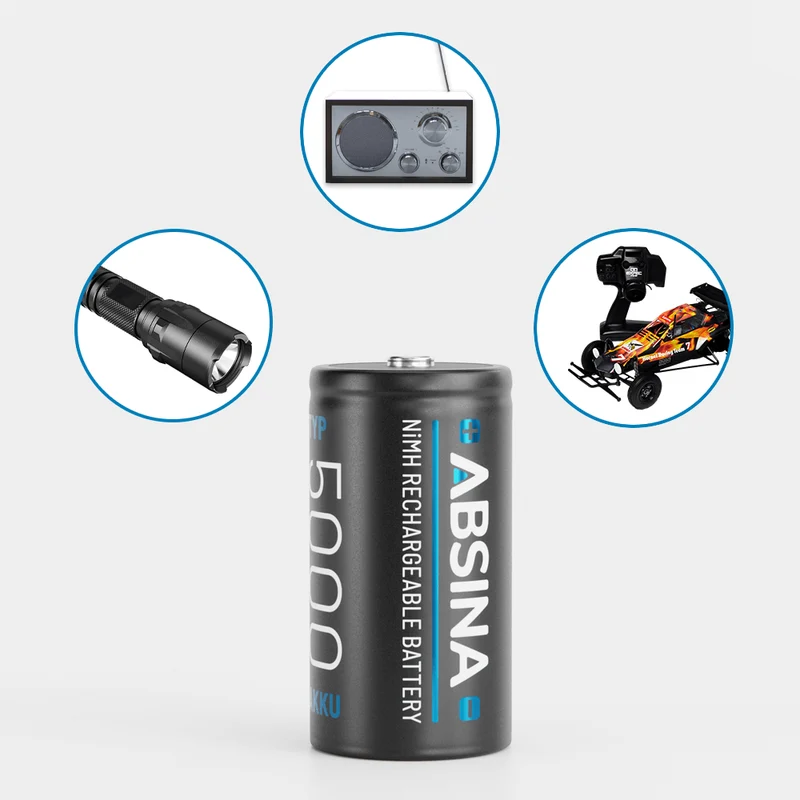 Akkus Baby C, 1,2 V NiMH, 4.500 mAh