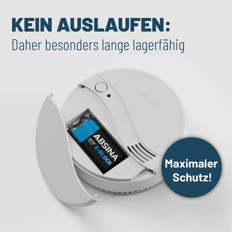9 V Blockbatterien (6LR61), Alkaline
