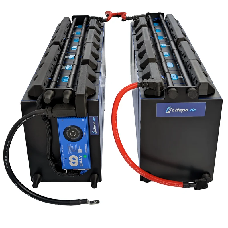24V 17.0kWh/666Ah einreihig - Premium Lifepo4 Batterie - langlebig, sicher, hergestellt in Deutschland (0%MwSt)
