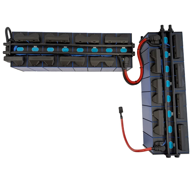 48V 17.0kWh/333Ah einreihig - Premium Lifepo4 Batterie - langlebig, sicher, hergestellt in Deutschland (0%MwSt)
