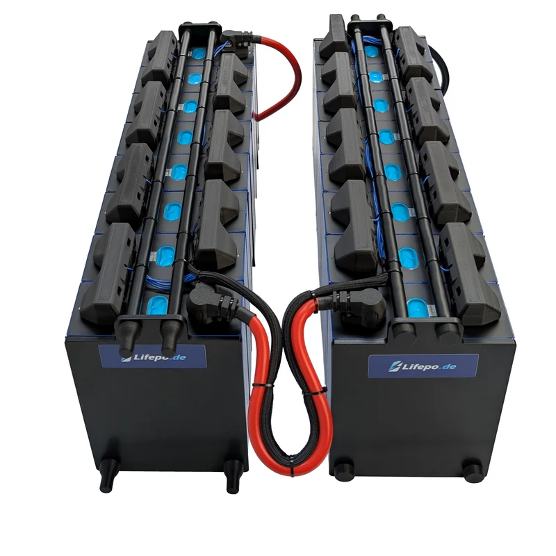 48V 17.0kWh/333Ah einreihig - Premium Lifepo4 Batterie - langlebig, sicher, hergestellt in Deutschland (0%MwSt)
