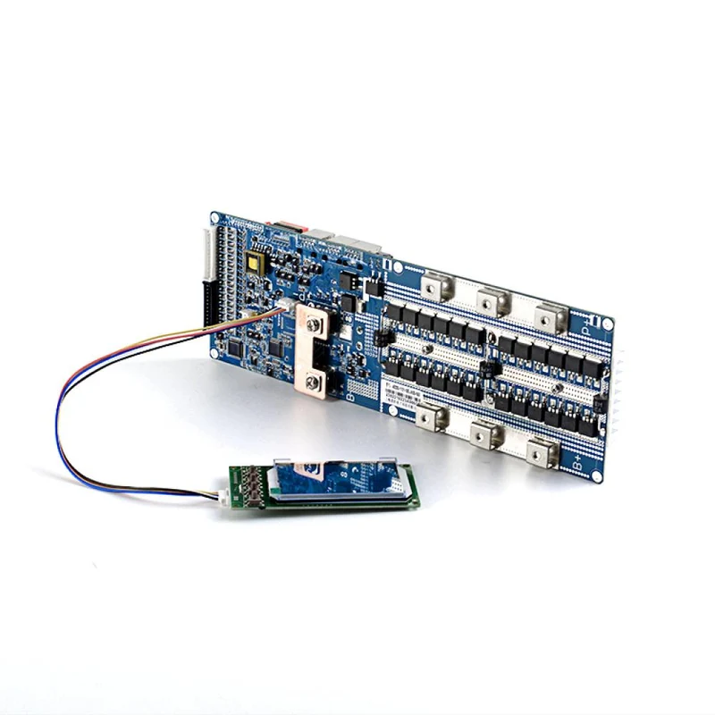 48V 200A 16S BMS Kommuniziert mit Growatt Wechselrichter Batterie Management System für Solar Lifepo4 Batteriepack Schutzbrett