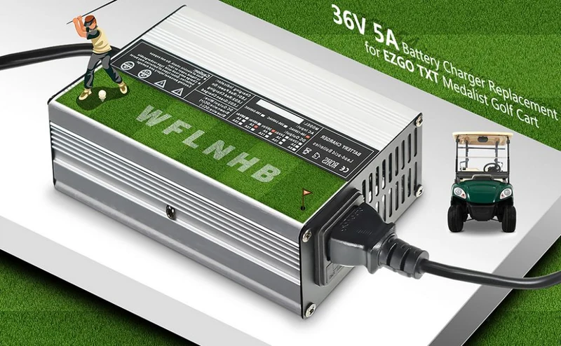 36 Volt 5 Amp Batterieladegerät Ersatz Für EZGO TXT Medalist Golfwagen