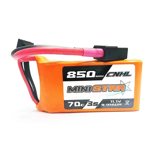 CNHL MiniStar 850 mAh 11,1 V 3S 70C LiPo-Akku mit XT60-Stecker (2 St.)
