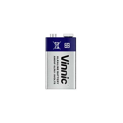 Vinnic - 9V 1.5V Longlife Alkaline-Batterie - 1 Stück