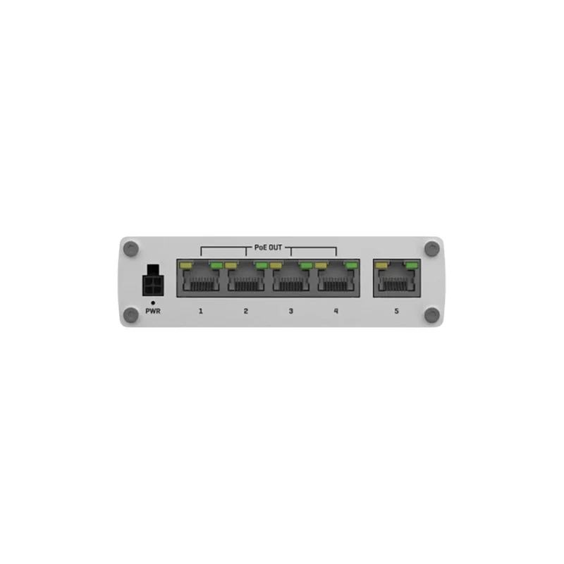 Teltonika Switch Gigabit TSW100, 5-port, 1 Gbit/s, 4x PoE+