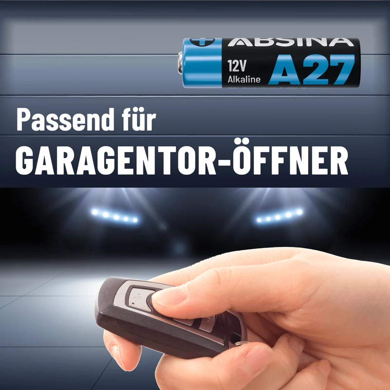 A27 Batterien (27A), 12 V Alkaline