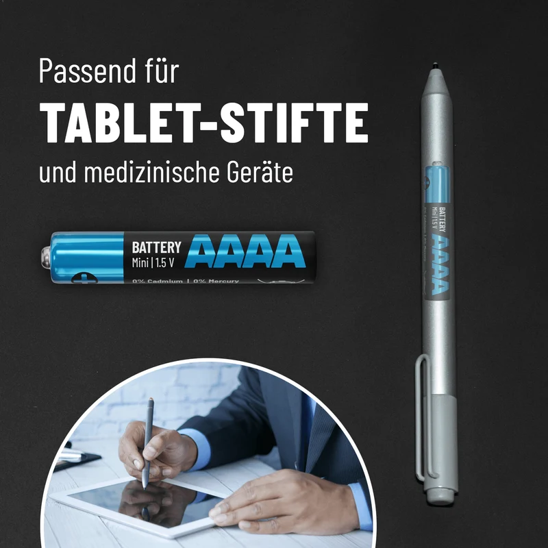 AAAA Batterien (LR61), 1,5 V Alkaline