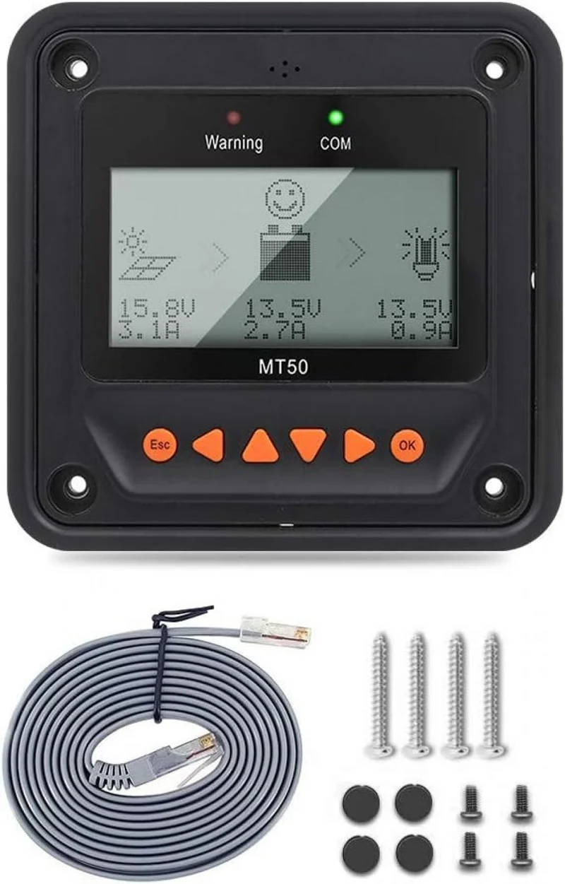 MPPT-Solar Ladegerät Tracer AN-Serie 30A Mit 12 V/24 V DC Automatischem Spannungserkennungssystem 30 A + MT50