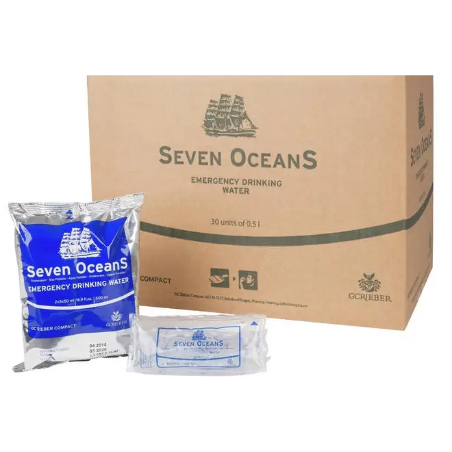 30 x Seven Oceans lang houdbaar drinkwater 500ml in doos