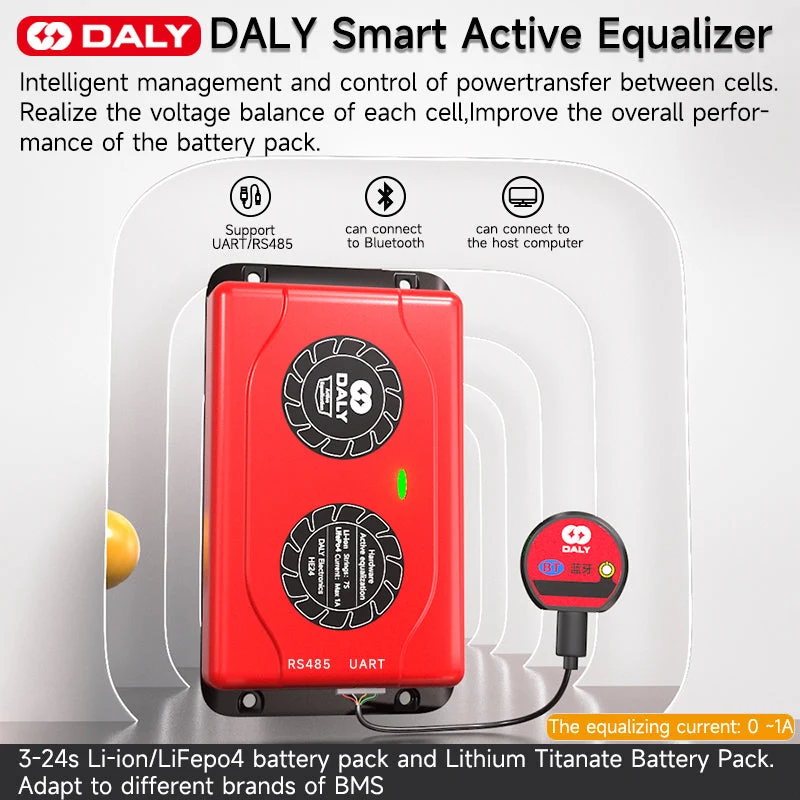 Daly Aktiver Balancer 24V 8s 1A (smart) (0%MwSt)