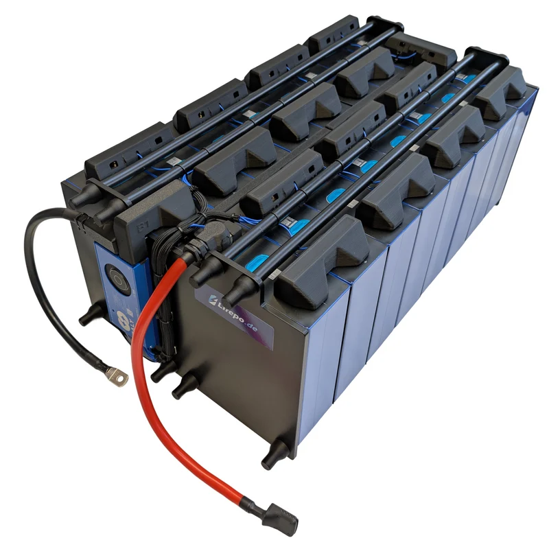 48V 17.0kWh/333Ah zweireihig - Premium Lifepo4 Batterie - langlebig, sicher, hergestellt in Deutschland (0%MwSt)