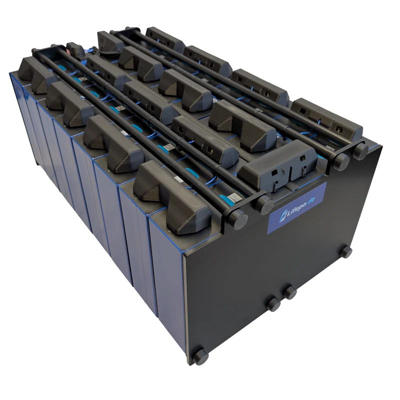48V 17.0kWh/333Ah zweireihig - Premium Lifepo4 Batterie - langlebig, sicher, hergestellt in Deutschland (0%MwSt)