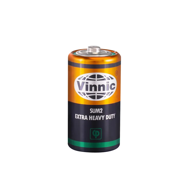 Vinnic – C 1,5V Extra Heavy Duty Zink-Kohle-Batterie – 2er-Pack