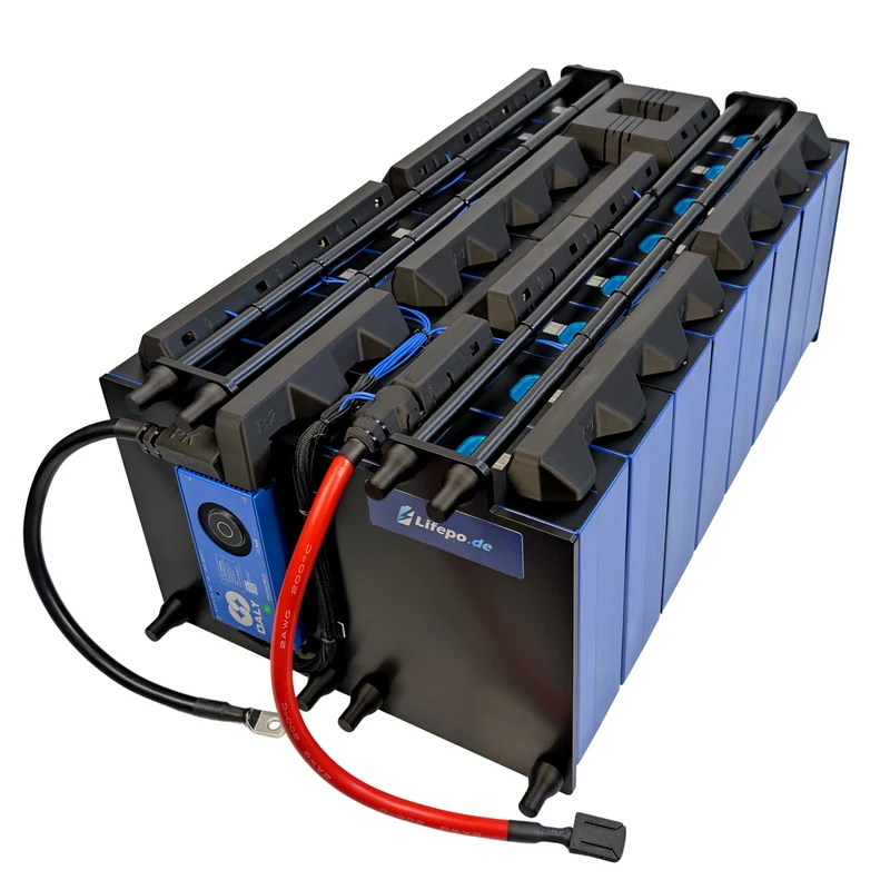 24V 17.0kWh/666Ah zweireihig - Premium Lifepo4 Batterie - langlebig, sicher, hergestellt in Deutschland (0%MwSt)
