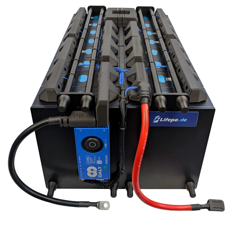 24V 17.0kWh/666Ah zweireihig - Premium Lifepo4 Batterie - langlebig, sicher, hergestellt in Deutschland (0%MwSt)