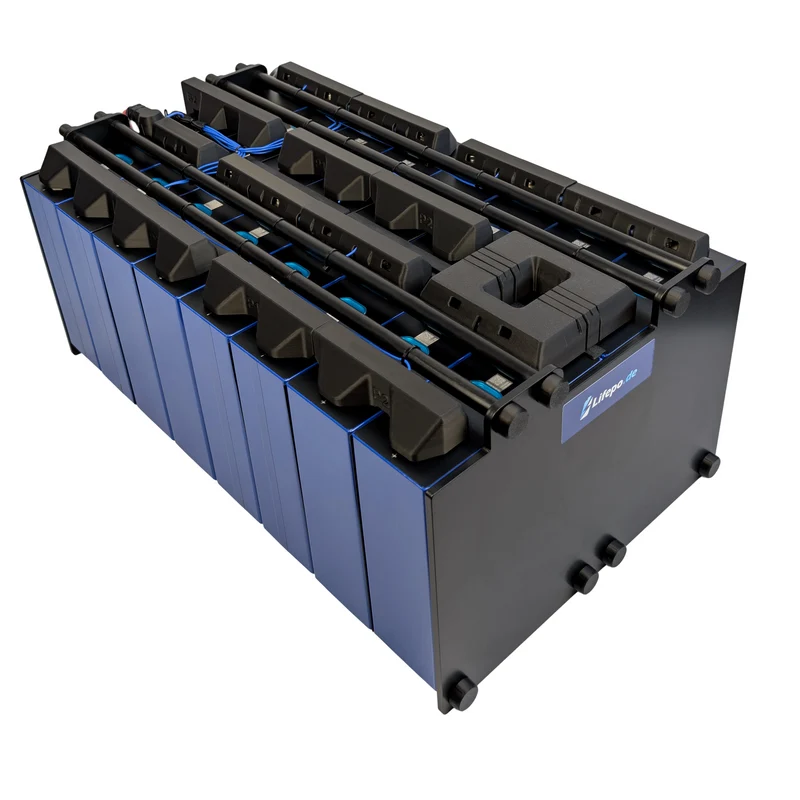 24V 17.0kWh/666Ah zweireihig - Premium Lifepo4 Batterie - langlebig, sicher, hergestellt in Deutschland (0%MwSt)