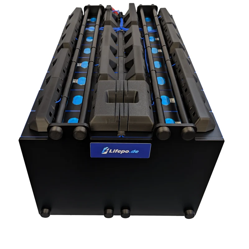 24V 17.0kWh/666Ah zweireihig - Premium Lifepo4 Batterie - langlebig, sicher, hergestellt in Deutschland (0%MwSt)