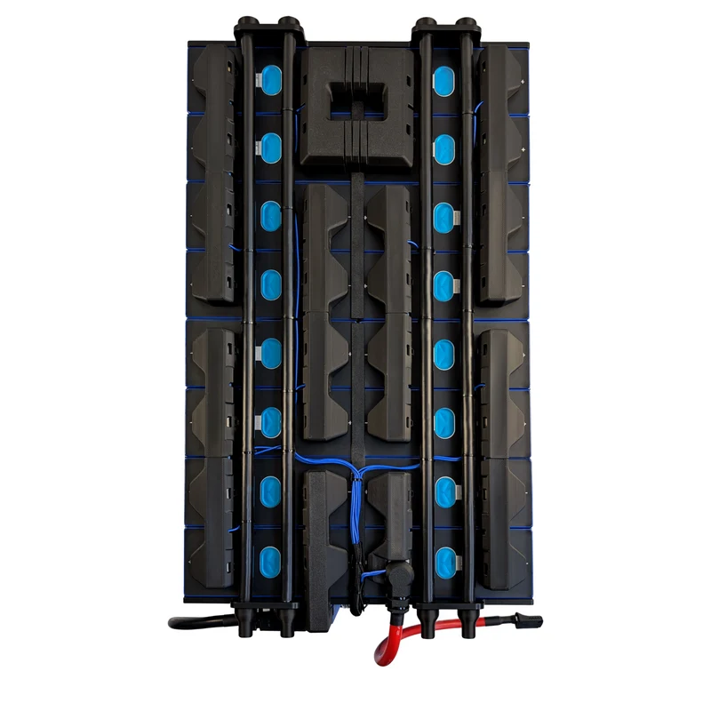 24V 17.0kWh/666Ah zweireihig - Premium Lifepo4 Batterie - langlebig, sicher, hergestellt in Deutschland (0%MwSt)