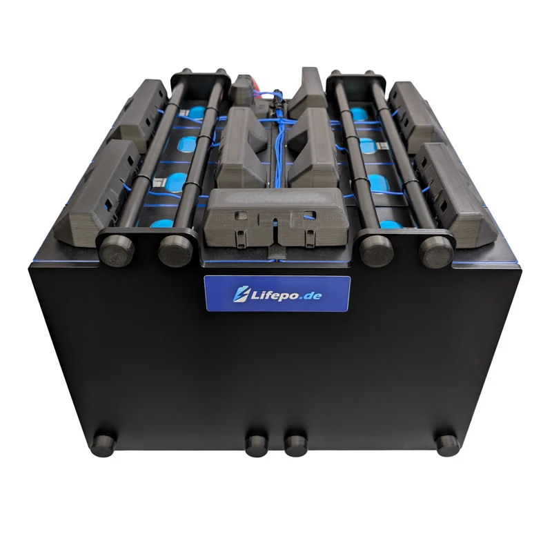 24V 8.5kWh/333Ah zweireihig - Premium Lifepo4 Batterie - langlebig, sicher, hergestellt in Deutschland (0%MwSt)