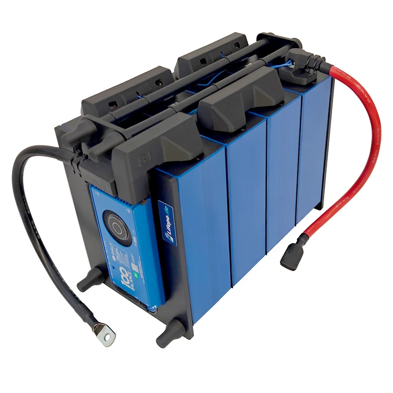 12V 4.3kWh/333Ah einreihig - Premium Lifepo4 Batterie - langlebig, sicher, hergestellt in Deutschland (0%MwSt)