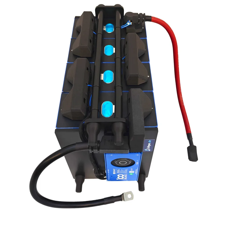 12V 4.3kWh/333Ah einreihig - Premium Lifepo4 Batterie - langlebig, sicher, hergestellt in Deutschland (0%MwSt)