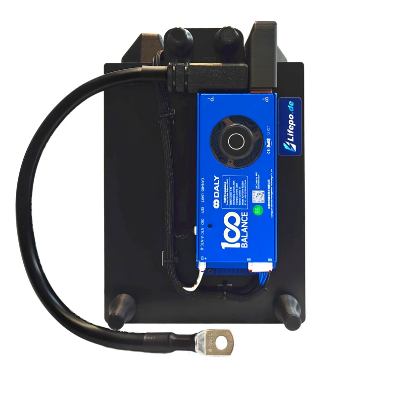 12V 4.3kWh/333Ah einreihig - Premium Lifepo4 Batterie - langlebig, sicher, hergestellt in Deutschland (0%MwSt)