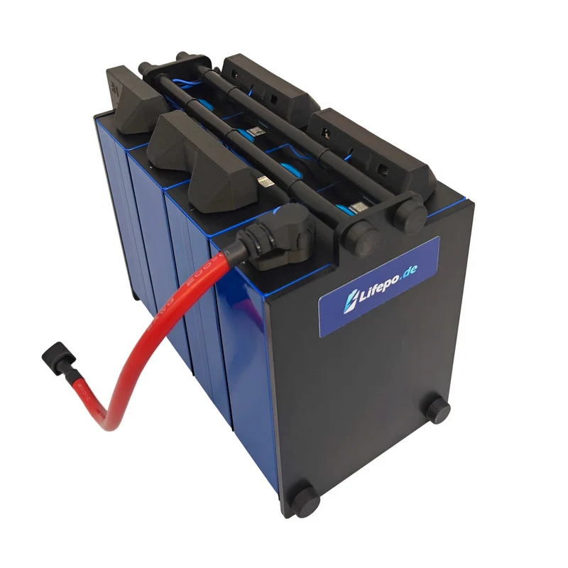 12V 4.3kWh/333Ah einreihig - Premium Lifepo4 Batterie - langlebig, sicher, hergestellt in Deutschland (0%MwSt)