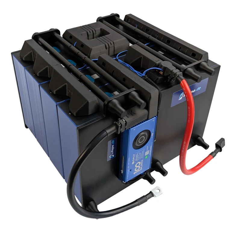 12V 8.5kWh/666Ah zweireihig - Premium Lifepo4 Batterie - langlebig, sicher, hergestellt in Deutschland (0%MwSt)