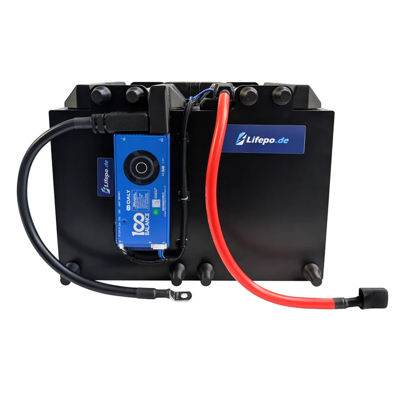 12V 8.5kWh/666Ah zweireihig - Premium Lifepo4 Batterie - langlebig, sicher, hergestellt in Deutschland (0%MwSt)