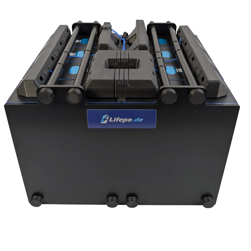 12V 8.5kWh/666Ah zweireihig - Premium Lifepo4 Batterie - langlebig, sicher, hergestellt in Deutschland (0%MwSt)