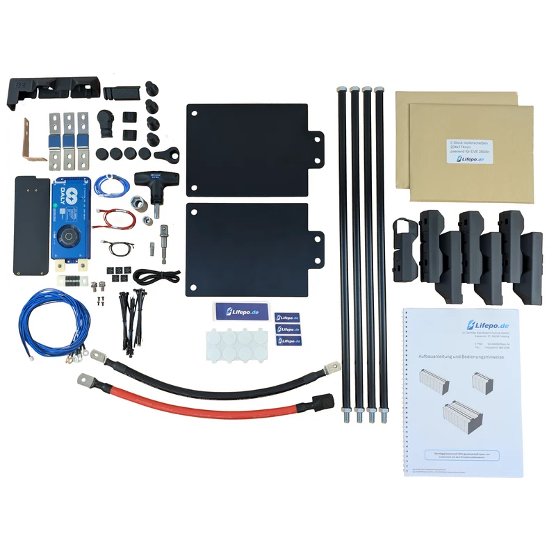 12V 8.5kWh/666Ah einreihig - Premium Lifepo4 Batterie - langlebig, sicher, hergestellt in Deutschland (0%MwSt)