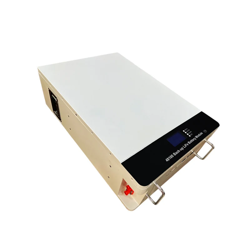 Powerwall 48V 100Ah Wandbatterie LiFePO4-Akku Pack Deep Cycle-Akku mit BMS, LED-Monitor Passend für Wohnmobile Solar