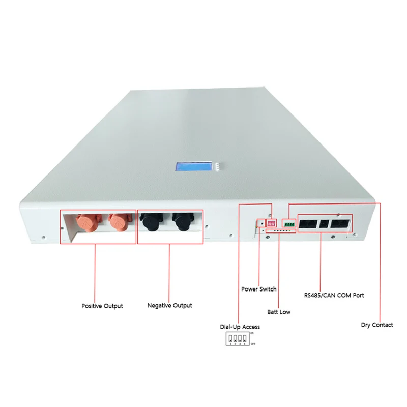 Powerwall 48V 100Ah Wandbatterie LiFePO4-Akku Pack Deep Cycle-Akku mit BMS, LED-Monitor Passend für Wohnmobile Solar