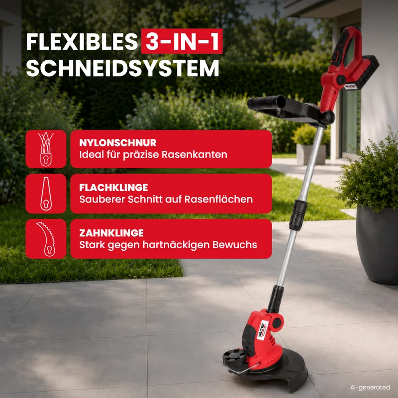 3-in-1 Rasentrimmer 20 V