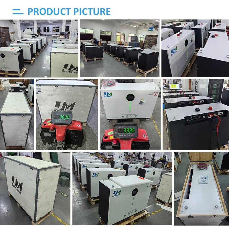 JM 48V 800Ah 40kWh LiFePO4 Battery for Home Energy Storage