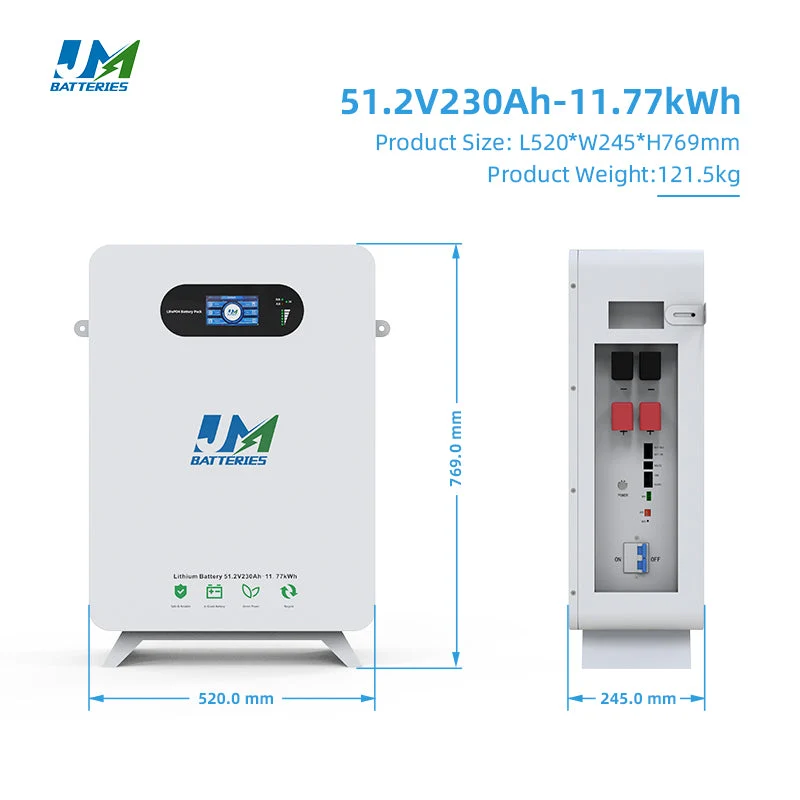 JM 12kWh Battery Storage for Residential Solar