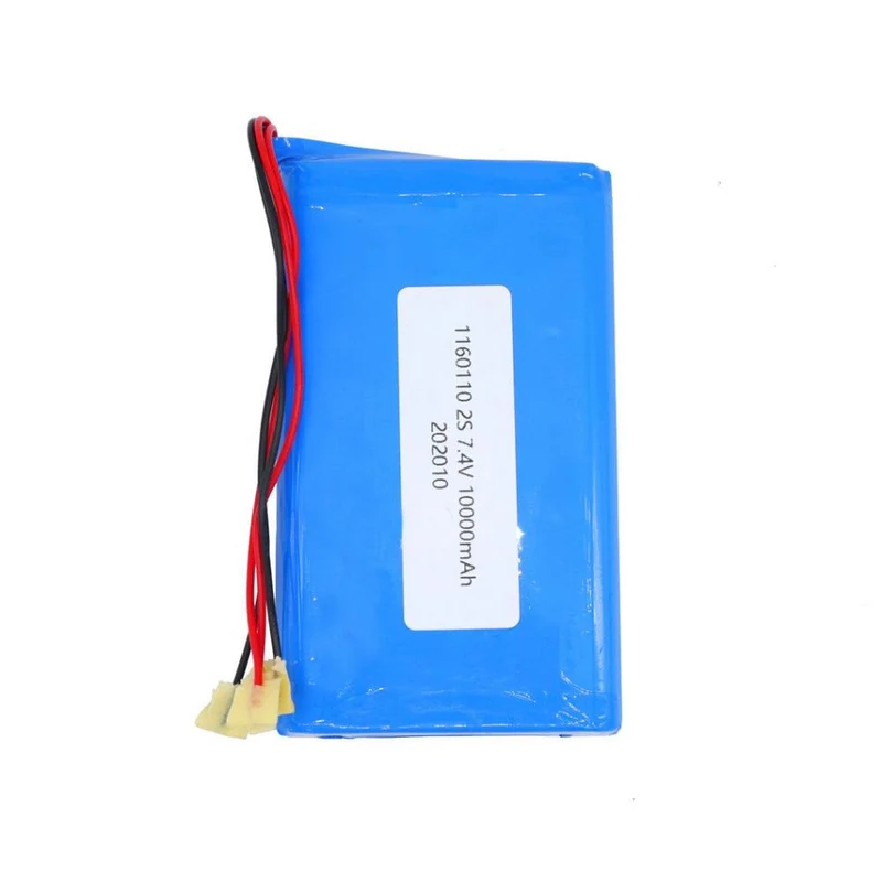 7.4v 10000mah Li-ion Polymer Akku Wiederaufladbare Batterie 1160110-2p